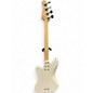 Used Deimel Firestar Trans White Electric Bass Guitar