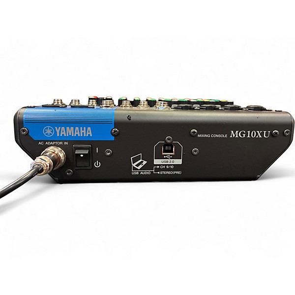 Used Yamaha MG10XU 10 Channel Mixer with Effects Unpowered Mixer