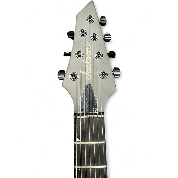 Used Jackson JS22-7 Dinky 7 String Black Solid Body Electric Guitar