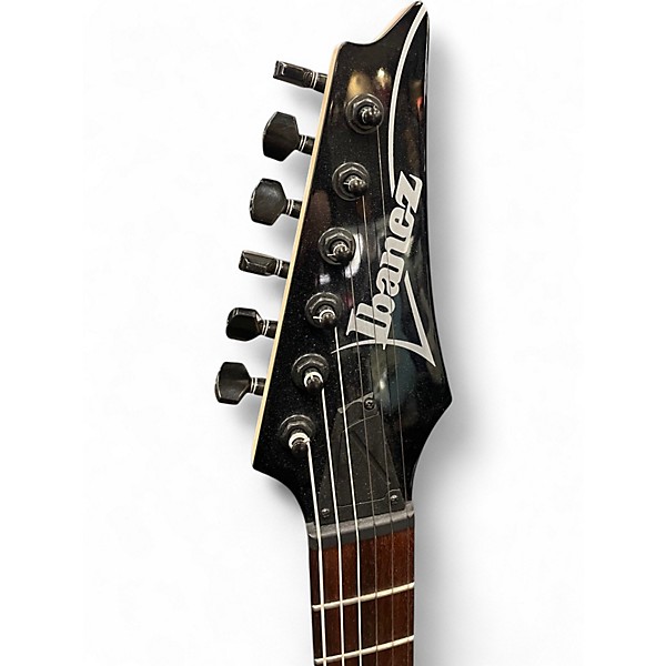 Used Ibanez RG6003FM Trans Black Solid Body Electric Guitar