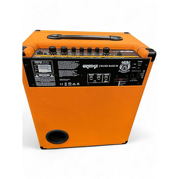 Used Orange Amplifiers CRUSH BASS 50 Bass Combo Amp