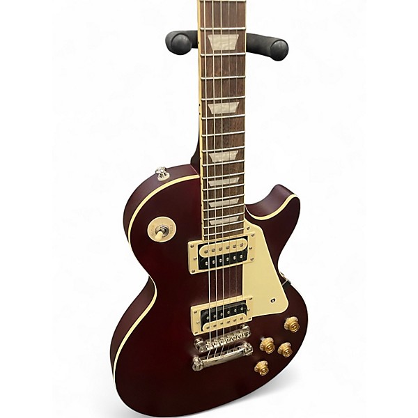 Used Epiphone Traditonal Pro IV Wine Red Solid Body Electric Guitar