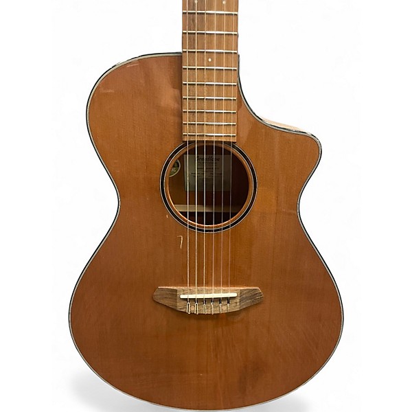 Used Breedlove DISCOVERY S CONCERT NYLON CE Natural Classical Acoustic Electric Guitar