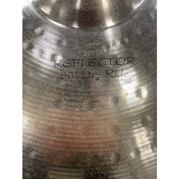 Used Paiste 20in SOUND FORMULA REFLECTOR DRY Cymbal