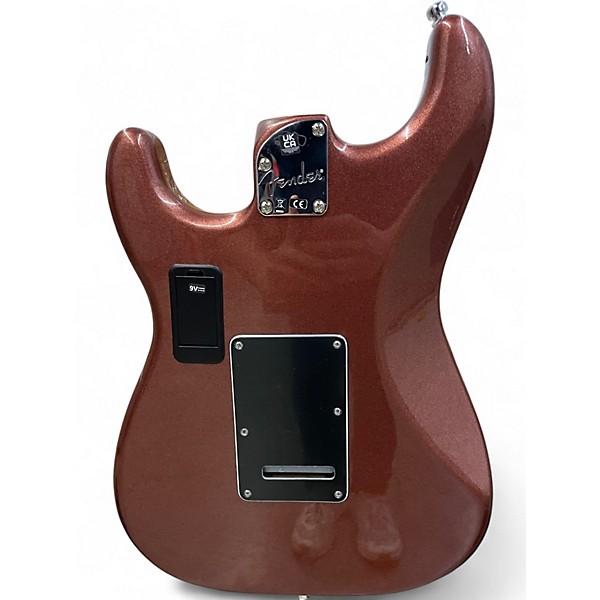 Used Fender Deluxe Roadhouse Stratocaster Classic Copper Solid Body Electric Guitar