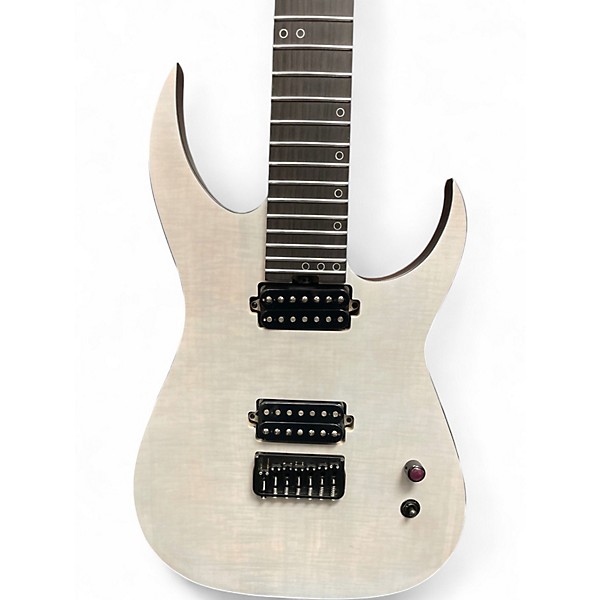 Used Schecter Guitar Research KM-7 MK-III Legacy Satin White Solid Body Electric Guitar