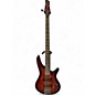 Used Ibanez sr400qm trans burst brown Electric Bass Guitar thumbnail