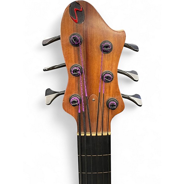 Used Wood And Tronics ZOID INDIAN APPLEWOOD Electric Bass Guitar