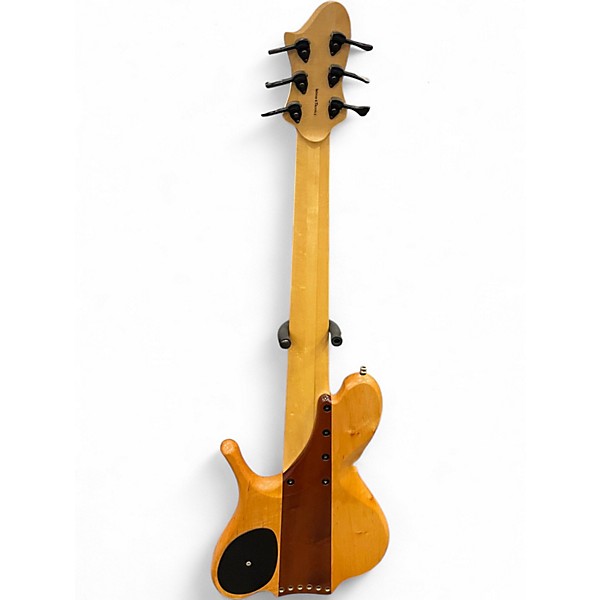 Used Wood And Tronics ZOID INDIAN APPLEWOOD Electric Bass Guitar