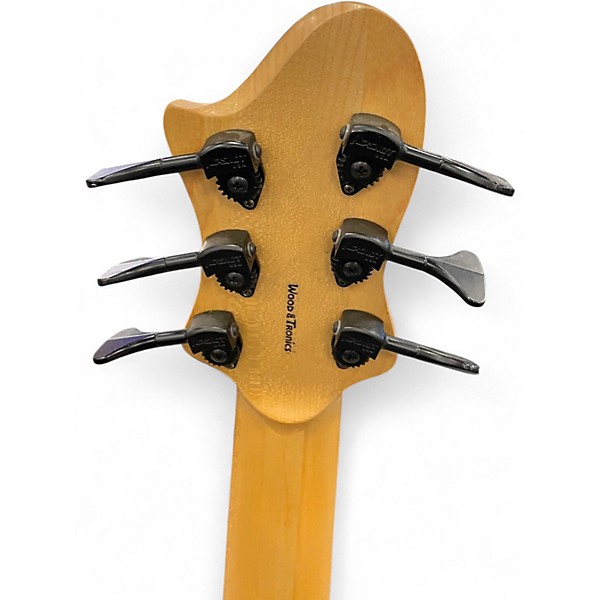 Used Wood And Tronics ZOID INDIAN APPLEWOOD Electric Bass Guitar