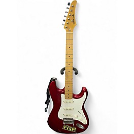 Used Samick SVE130 Red Solid Body Electric Guitar