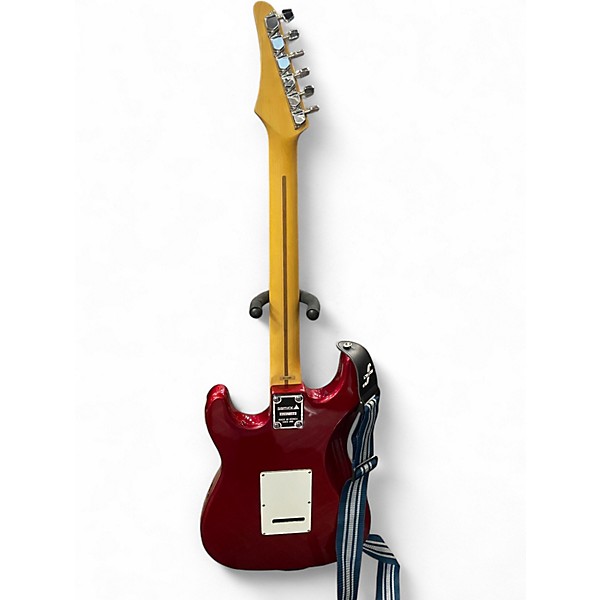 Used Samick SVE130 Red Solid Body Electric Guitar