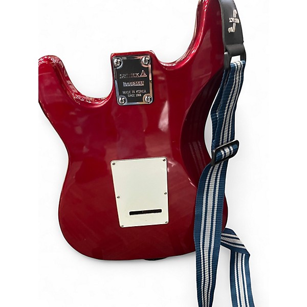 Used Samick SVE130 Red Solid Body Electric Guitar