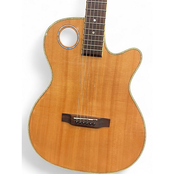 Used Boulder Creek ECRM2-N Natural Acoustic Electric Guitar