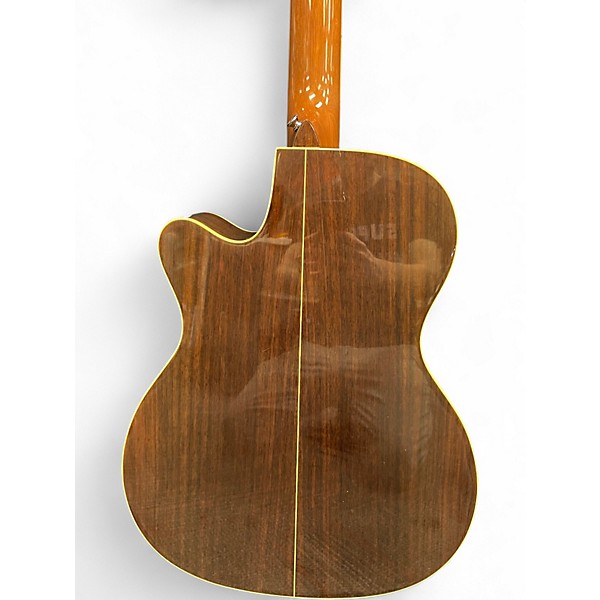 Used Boulder Creek ECRM2-N Natural Acoustic Electric Guitar