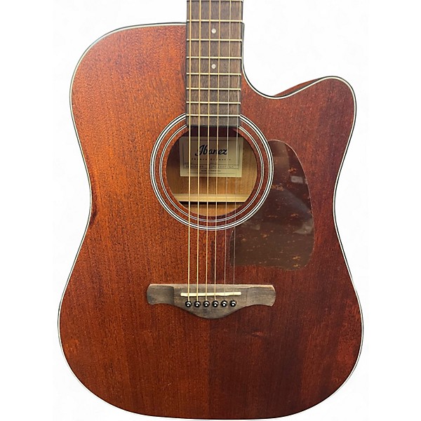 Used Ibanez AW54CEOPM Mahogany Acoustic Electric Guitar
