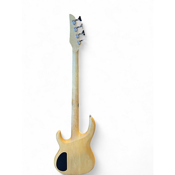 Used Carvin Custom Fretless Natural Electric Bass Guitar