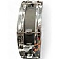 Used Pearl 13in PICCOLO STEEL SNARE Metallic Black Drum