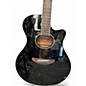 Used Yamaha APX600 Black Acoustic Electric Guitar