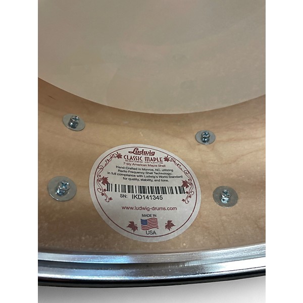 Used Ludwig 14X5 Classic Maple Butterscotch Drum