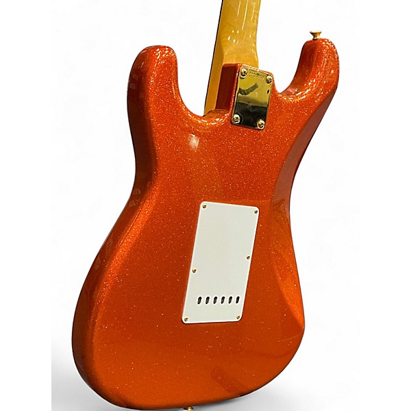 Used Fender WILDWOOD CUSTOM SHOP 1961 STRATOCASTER NOS ORANGE SPARKLE Solid Body Electric Guitar