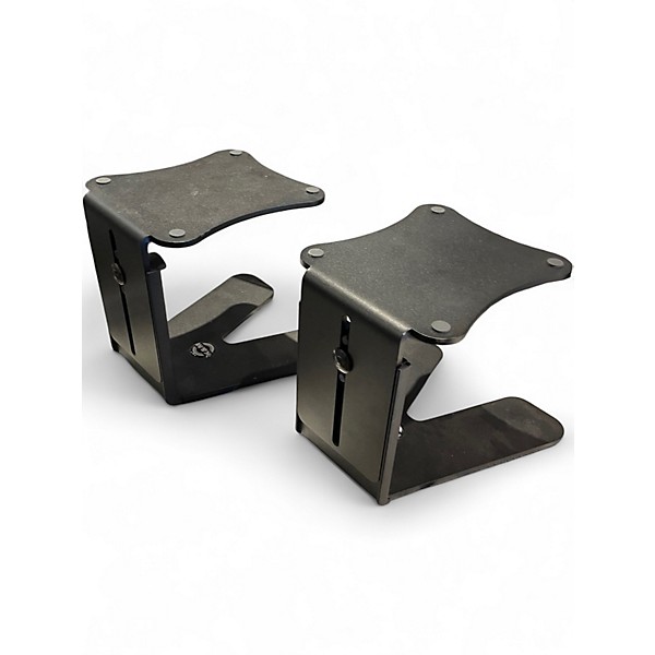 Used K&M TABLE MONITOR STAND PAIR Monitor Stand