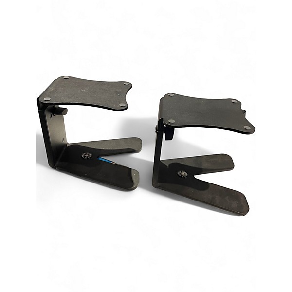 Used K&M TABLE MONITOR STAND PAIR Monitor Stand