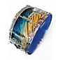 Used Pork Pie 7X14 Little Squealer Snare Blue Teel Dip Drum