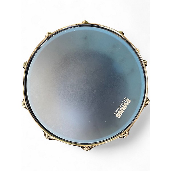 Used Pork Pie 7X14 Little Squealer Snare Blue Teel Dip Drum