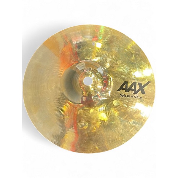 Used SABIAN 8in AAX Splash Brilliant Cymbal