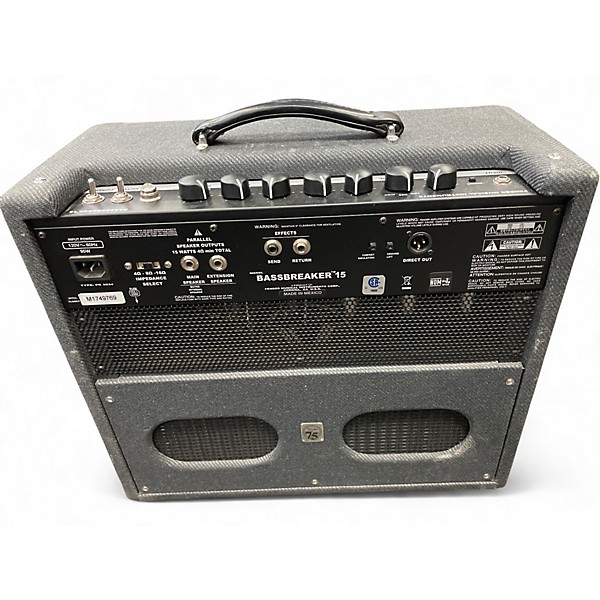 Used Fender Bassbreaker 15W 1x12 Tube Guitar Combo Amp