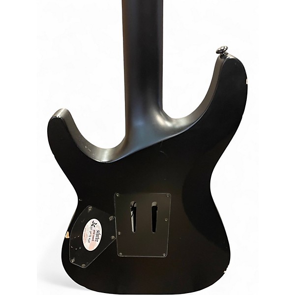 Used 2018 Schecter Guitar Research Stealth C-1 FR Prototype Satin Black Solid Body Electric Guitar