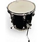 Used Ludwig 4 Piece Classic Maple Black Galaxy Sparkle Drum Kit