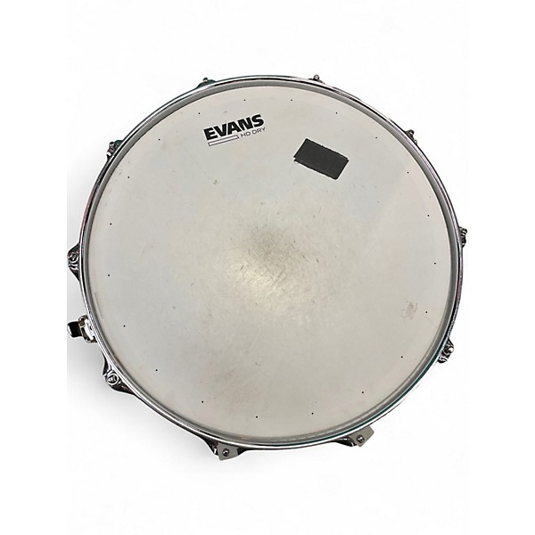 Used Ludwig 14in Classic Maple Black Galaxy Sparkle Drum