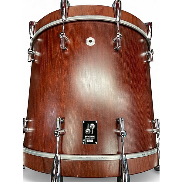 Used SONOR 4 Piece Prolite Stage 3 Walnut Drum Kit