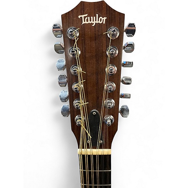 Used Taylor 150E Natural 12 String Acoustic Electric Guitar