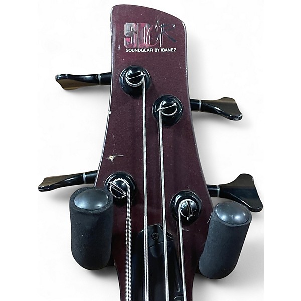 Used Ibanez SR800 Purple Electric Bass Guitar