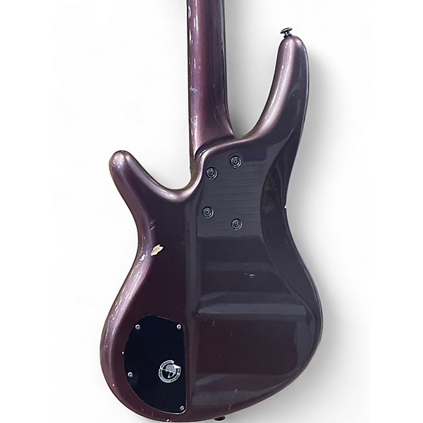 Used Ibanez SR800 Purple Electric Bass Guitar