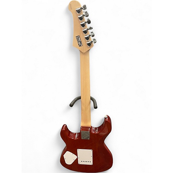 Used Yamaha PAC212VFM Caramel Solid Body Electric Guitar