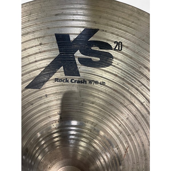 Used SABIAN 16in XS20 Rock Crash Cymbal