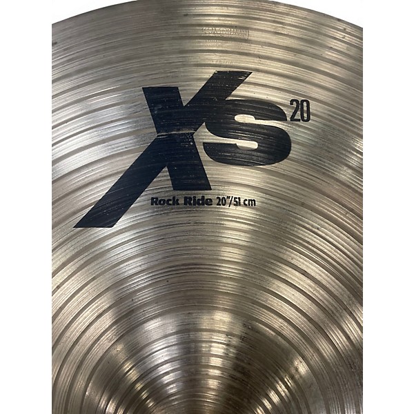 Used SABIAN 20in XS20 Rock Ride Cymbal
