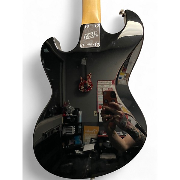 Used ESP ULTRATONE Black Solid Body Electric Guitar