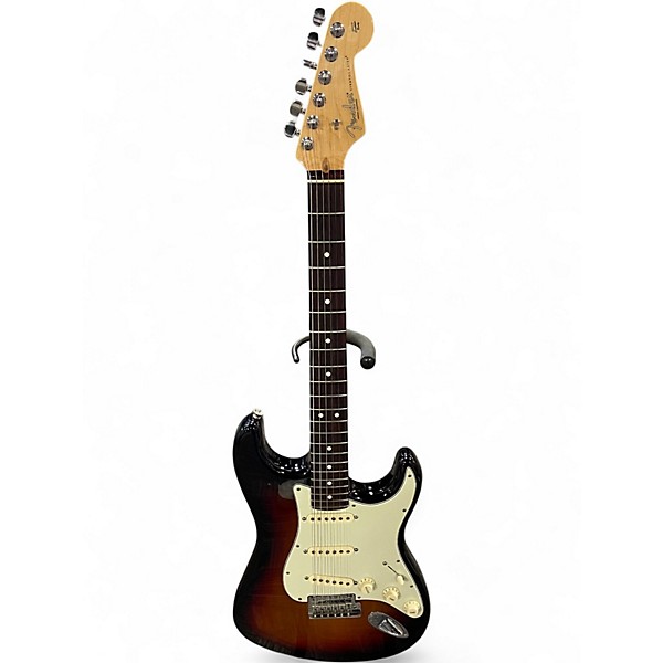 Used 2019 Fender American Professional Stratocaster 3 Color Sunburst Solid Body Electric Guitar