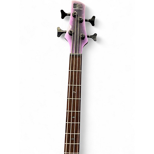 Used Ibanez SR500 Trans Purple Electric Bass Guitar