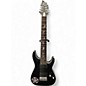 Used Schecter Guitar Research DAMIEN PLATINUM 8 MATTE BLACK Solid Body Electric Guitar thumbnail