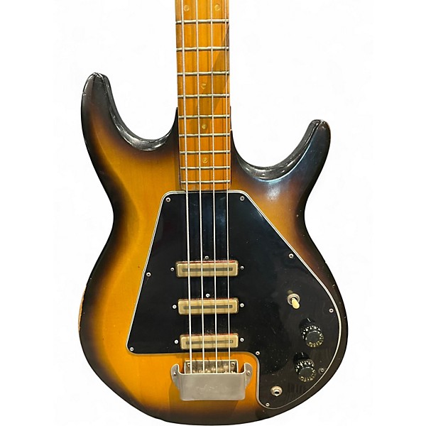 Vintage 1977 Gibson 1970s G-3 bass 2 Tone Sunburst Electric Bass Guitar