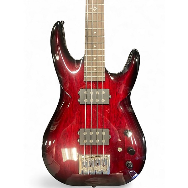 Used DBZ Guitars Barchetta Crimson Burst Electric Bass Guitar