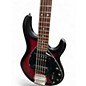 Used Sterling by Music Man STINGRAY 5 SUB SERIES Cherry Sunburst Electric Bass Guitar