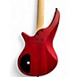 Used Jackson SPECTRA BASS JS23 RED STAIN Electric Bass Guitar