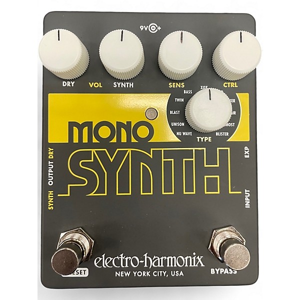 Used Electro-Harmonix Bass Mono Synth Bass Bass Effect Pedal